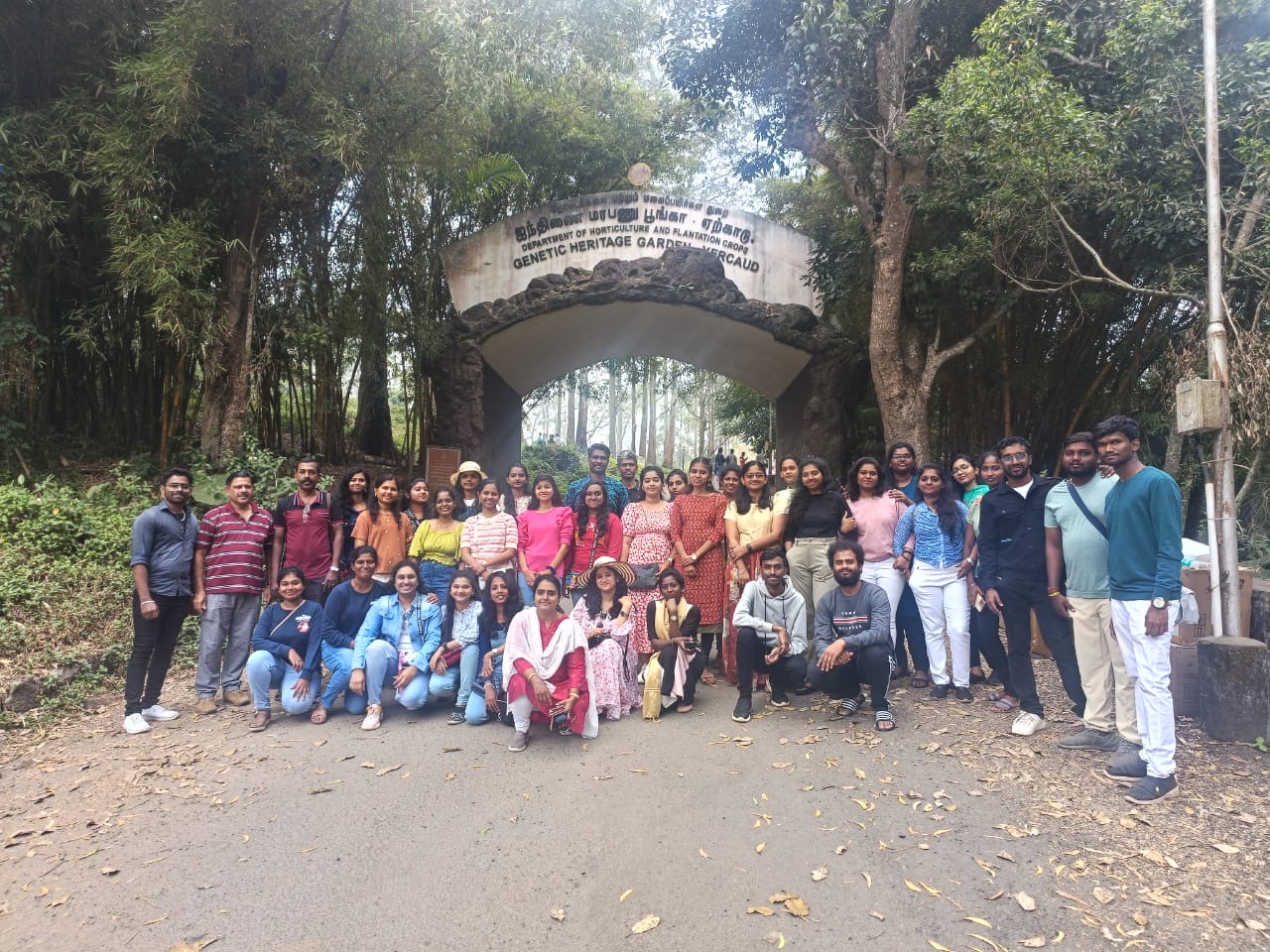 Educational tour for 2022-2024 batch - Yercaud