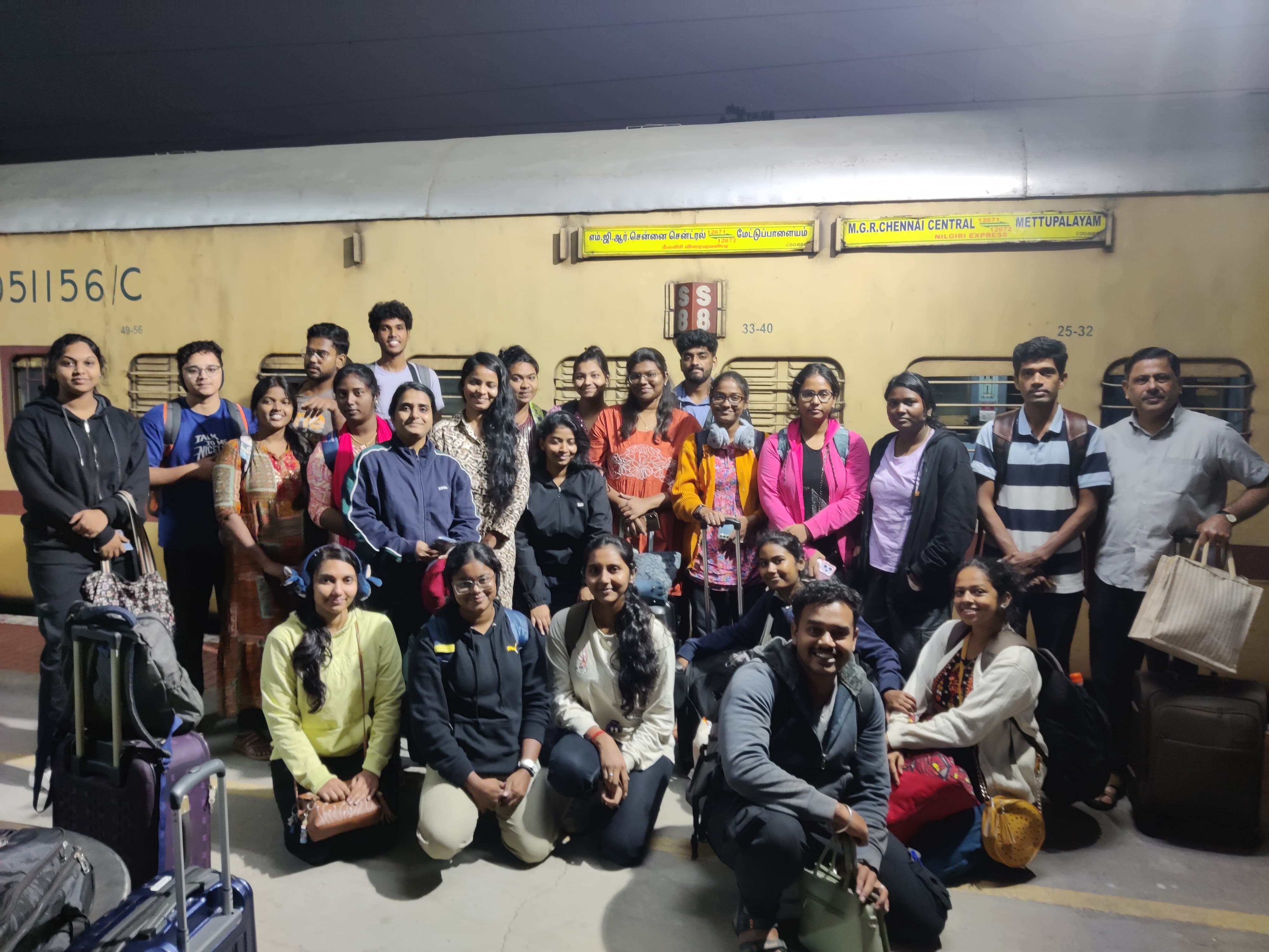 Educational tour for 2023-2025 batch - Ooty